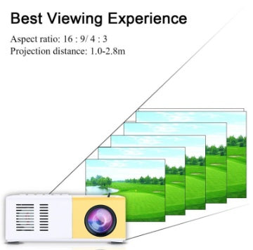 Mini HD LED Projector – Portable Home Cinema