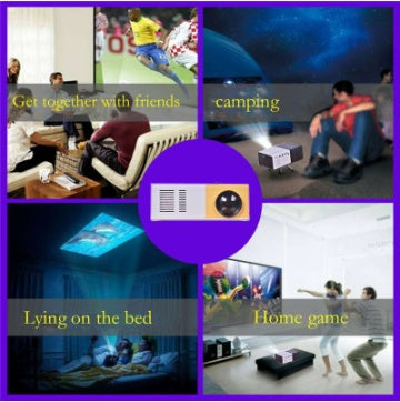 Mini HD LED Projector – Portable Home Cinema